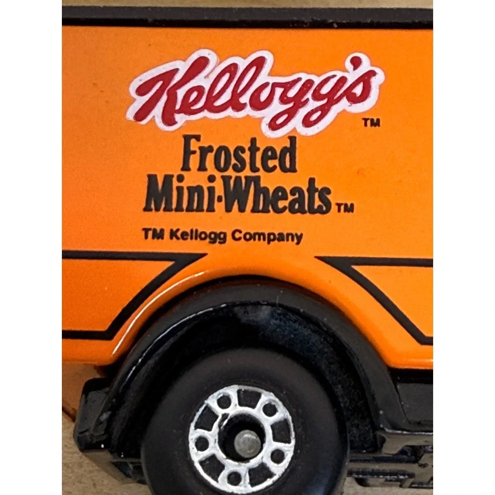 Matchbox Model A Ford Kellogg's Frosted Mini-Wheats Orange Delivery Van 1979